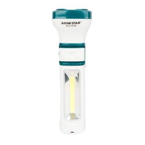 AKKO STAR AK-2112CoB Emergency LED Light Flashlight Torch(SMALL SIZE))