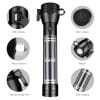 9-in-1 Multi-Function LED Solar/Electricity Rechargeable Flashlight--With Alarm Sound