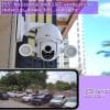 PTZ Cctv IP Camera Bulb/floodlight, 3MP, Tuya App, IR Night Vision, Smart Home