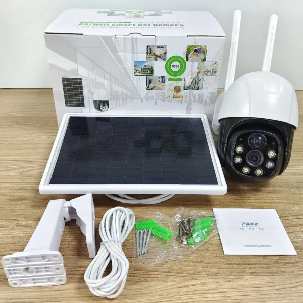 4G Solar CCTV Camera with SIM slot V380 PRO App