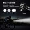 9-in-1 Multi-Function LED Solar/Electricity Rechargeable Flashlight--With Alarm Sound