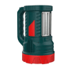 AKKO STAR (AK-87283) 15w Rechargeable Double Gear With Side Light LED Lead-Acid Battery Searchlight / LED Torchlight flashlight | 10 Hrs Runtime