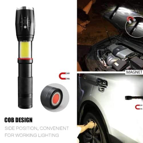 Buy-best-2-IN-1XPECOB-Rechargeable-Zoomable-Flashlight250m-beam.-Removable-18650-Battery.-AAA-batteries-Compatible-6-price-in-Kenya-Lumen-Vault.jpg 2 IN 1(XPE+COB) Rechargeable Zoomable Flashlight(250m beam). Removable 18650 Battery. AAA batteries Compatible