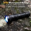 0.26 km PEETPEN C60- LED Zoomable Flashlight/torch 1,000Lumens, IPX6 Waterproof 1 year warranty