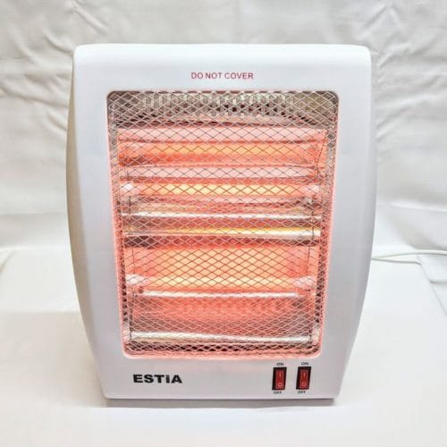 800W Estia Double Quartz Rod Room Space Heater Model EST HW81