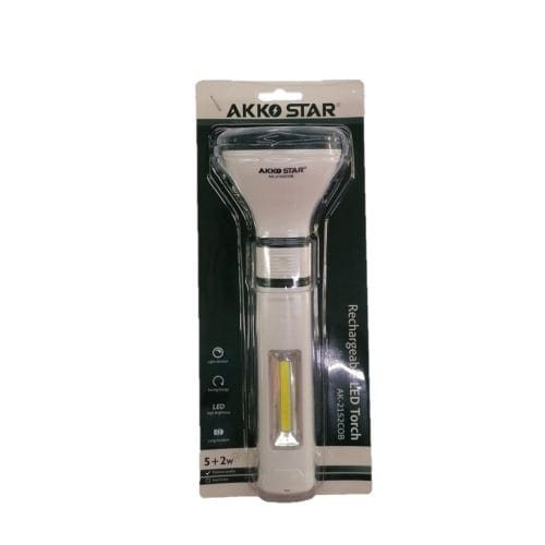 AKKO STAR AK-2152 COB Emergency LED Light Flashlight Torches.(BIG SIZE)