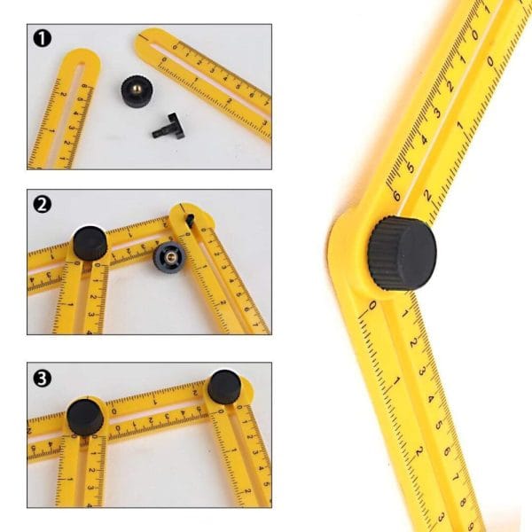 Angle-izer Template tool--Set, Mark, Cut & Place Template Tool Tile/brick/wood Cutting - ABS material