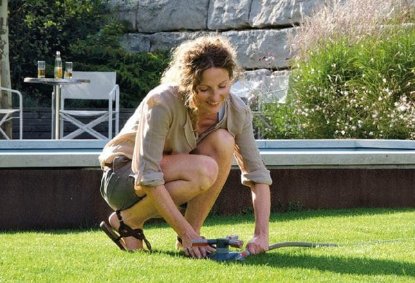 Automatic 360 Degrees Rotating Water Lawn Yard Garden Sprinkler. Up to 60psi, 10 meters.