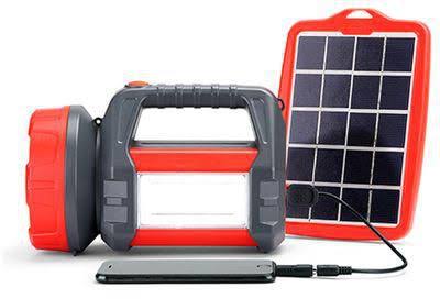 D Light T200 Solar Lantern Search light
