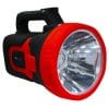 DP-7311 Rechargeable Jumbo Search Light Flashlight torch AC/DC 15 W 7000mAh Powerbank - Black,Red