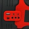 DP-7311 Rechargeable Jumbo Search Light Flashlight torch AC/DC 15 W 7000mAh Powerbank - Black,Red