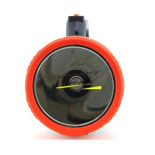 DP-7311 Rechargeable Jumbo Search Light Flashlight torch AC/DC 15 W 7000mAh Powerbank - Black,Red