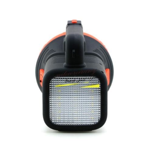 DP-7311 Rechargeable Jumbo Search Light Flashlight torch AC/DC 15 W 7000mAh Powerbank - Black,Red