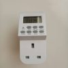 Digital Timer Socket with 20 ON/OFF per day, 140 ON /OFF per week