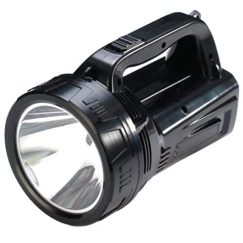 Dp-7310 3W Rechargeable Jumbo flashlight Up to 12Hrs Runtime, 1,800mAh battery