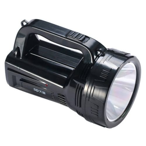Dp-7310 3W Rechargeable Jumbo flashlight Up to 12Hrs Runtime, 1,800mAh battery