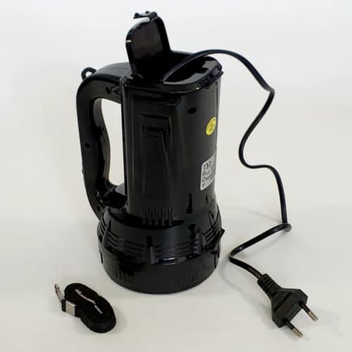 Dp-7310 3W Rechargeable Jumbo flashlight Up to 12Hrs Runtime, 1,800mAh battery