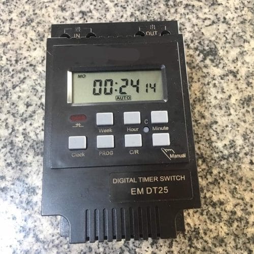Timer Switch Timer Controller LCD Display Programmable Timer Switch. 230V/25A