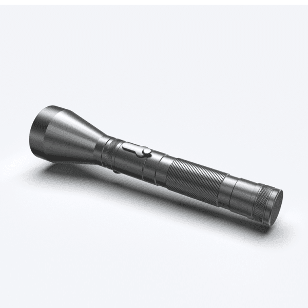0.3Km PEETPEN L40- Osram Led USB rechargeable Flashlight/torch. 900 Lumens, IPX67 Waterproof, 18650 Battery Included