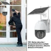 Wifi Solar CCTV Camera PTZ V380 PRO App PTZ
