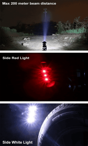 9-in-1 Multi-Function LED Solar/Electricity Rechargeable Flashlight--With Compass