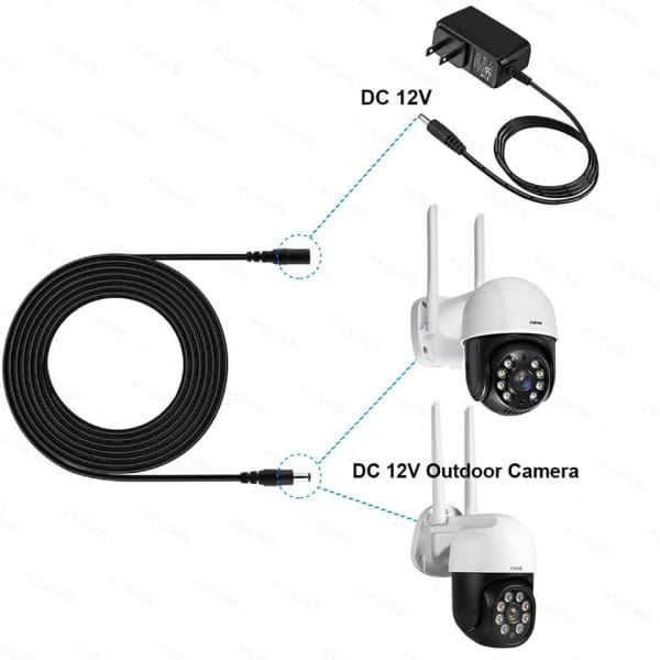 V380 GSM 4G CCTV Camera with a SIM Card Slot 4MP, 1080p