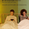 2 Pack--Mi 10W LED Smart Wifi Bulb(White and Color/Hue)..E27