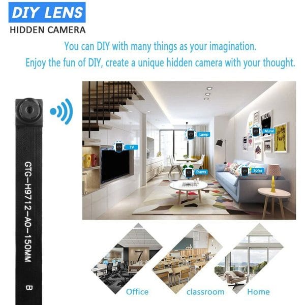 best Hidden Spy IP Nanny Camera for house without wifi CCTV Camera 11