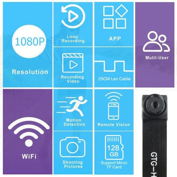 best Hidden Spy IP Nanny Camera for house without wifi CCTV Camera 13