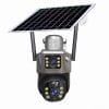 Smart 4G Simcard Dual Lens Solar Camera