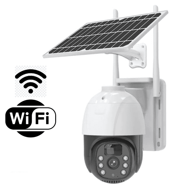 Wifi Solar CCTV Camera PTZ V380 PRO App PTZ