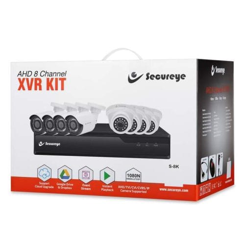 8 Camera CCTV Kit
