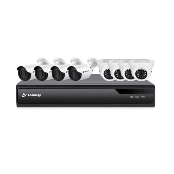 8 Camera CCTV Kit