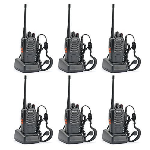 Baofeng BF - 888S 6 pack Quality Walkie Talkie
