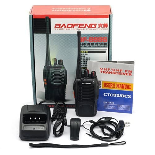 Baofeng BF - 888S 6 pack Quality Walkie Talkie