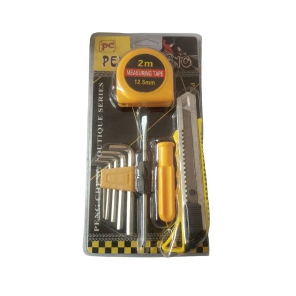 5 in 1 Tape Measure Screwdriver Hex Key Set