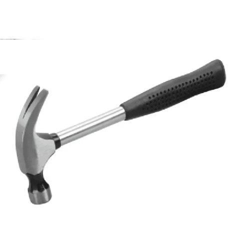 Steel Claw Hammer Tool With Rubber Handle
