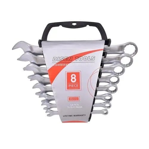 8 PCS  6-22mm Combination Wrench Spanner Set DISEN