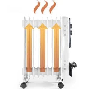 2,000W 9 Fins Oil Room Heat Safe For Babies, Elderly And The Sick