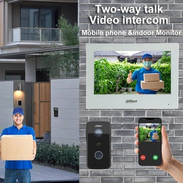 Home Video Intercom Doorbell Outdoor Mini Camera IP Villa Door Station DAHUA VTO2111D-P-S2