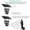 Solar Dual Lens CCTV Ai Camera