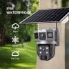 Solar Dual Lens CCTV Ai Camera
