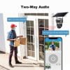 Solar Dual Lens CCTV Ai Camera