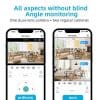 Dual Lens Smart WiFi Indoor Camera ICsee app