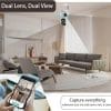 Dual Lens Smart WiFi Indoor Camera ICsee app