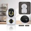 Dual Lens Smart WiFi Indoor Camera ICsee app