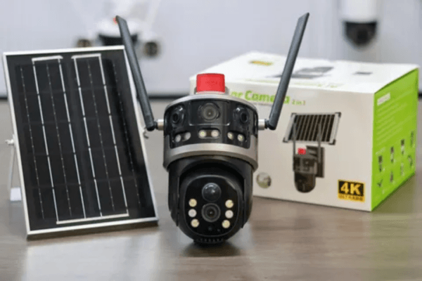 High Quality Smart V380 Solar Dual Lens CCTV 4g/WiFi Camera
