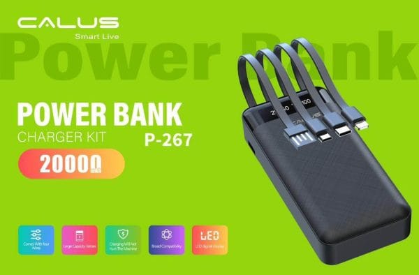 P267 CALUS 20,000mAh Durable Powerbank