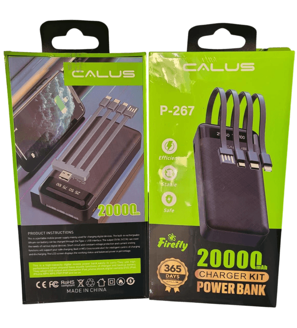 P267 CALUS 20,000mAh Durable Powerbank