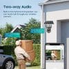 Solar AI Smart CCTV Motion Detection Camera